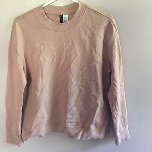 Pink Crew Neck Sweatshirt